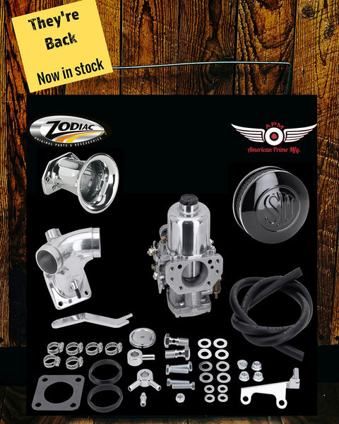 SU Eliminator II forgasser kit. Polished.