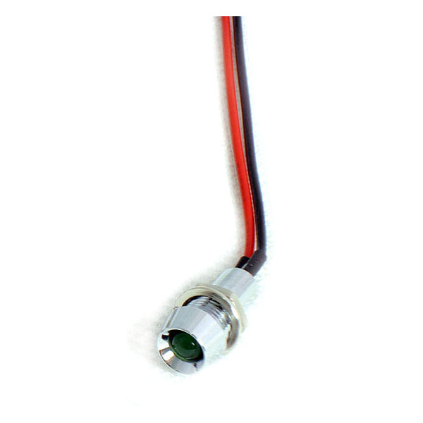 Custom LED indicator light. 8 mm.
