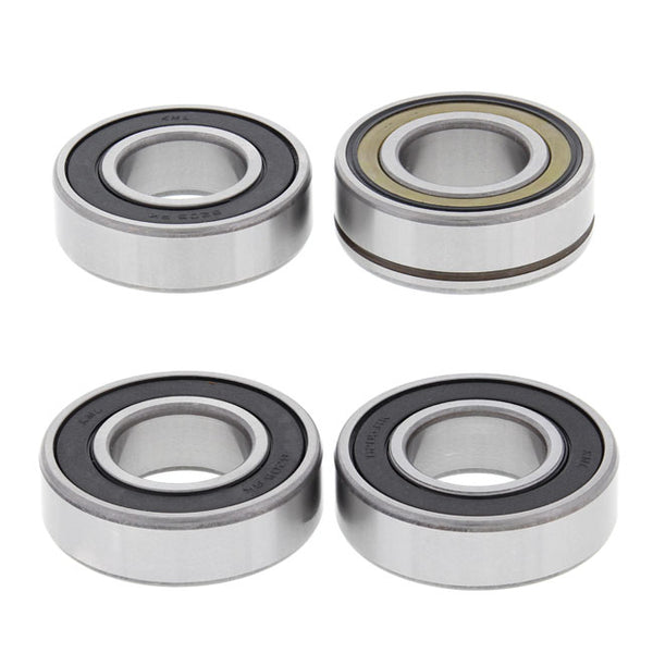 All Balls Racing, rear wheel bearing set. 25mm ID. HD 08-23 FLT/Touring. ABS models.