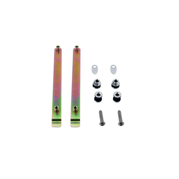 Docking hardware kit. Chrome. 06-17 FXD, FXDC, FXDL, FXDSE; 06-08 FXDB.