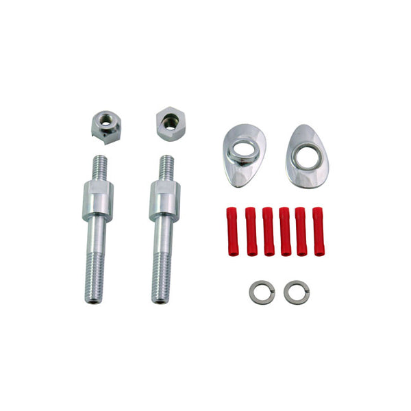 Turn signal relocation kit. HD Dyna. 06-