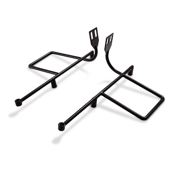 Burly, saddlebag bracket kit. Triumph: 02-18 Bonneville. 06-17 Scrambler. 04-16 Thruxton 900.