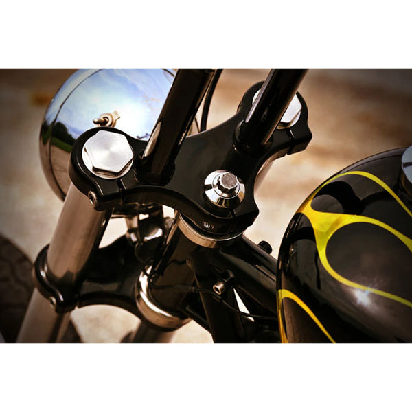Bare Knuckle Performance, Narrow Glide triple tree kit, 39 eller 41 mm. HD 87-99 Big twin - XL sportster.