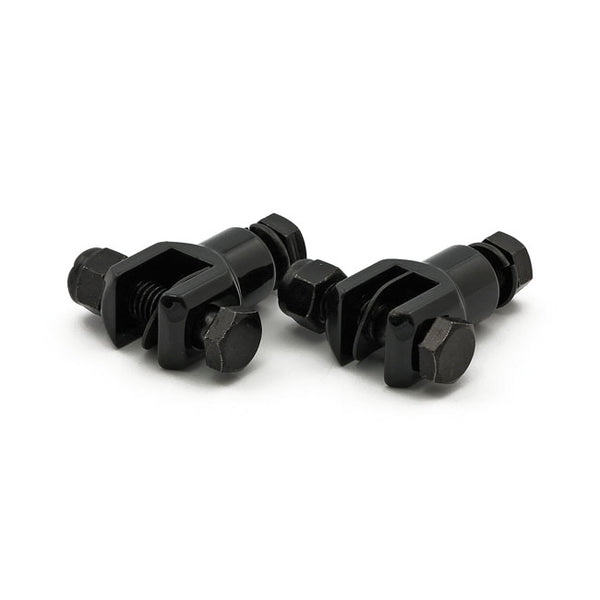 Passenger foot peg stud assembly. Krom eller svart.