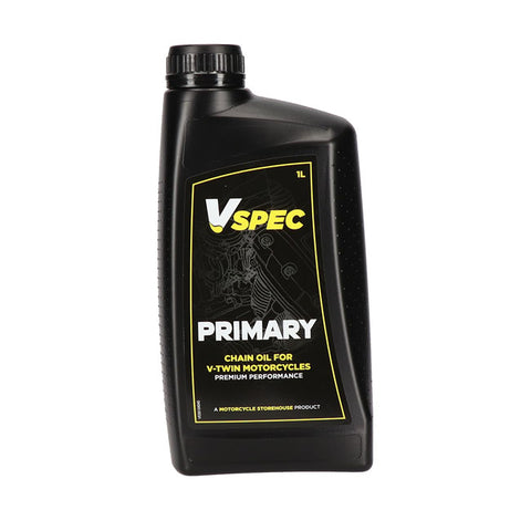 VSPEC, PRIMARY CHAIN CASE OIL. 1 LITER BOTTLE