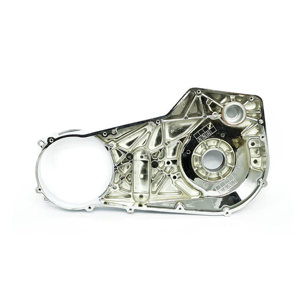 Inner primary cover chrome, fits HD Softail 1989-1993. (Kan også tilpasses 94-98 modeller)
