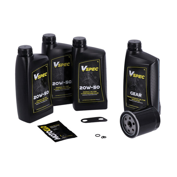 Olje service sett Sportster Mineral. HD XL 04-20.