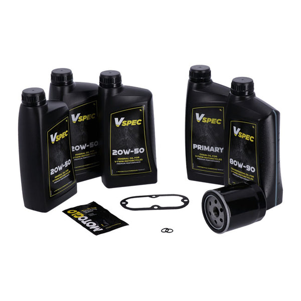 Olje service sett Mineral. HD softail 84-98.
