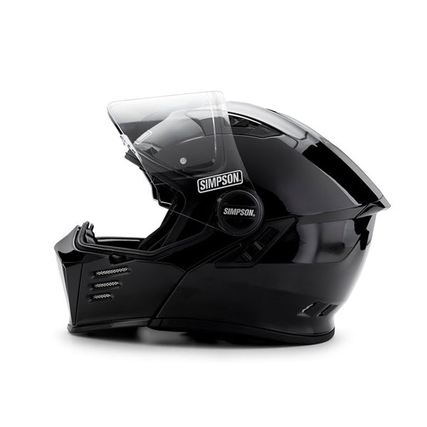 Simpson Darksome helmet black metal – C&G Motorcycles AS