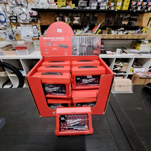 MILWAUKEE SHOCKWAVE IMPACT DUTY BITSSETT MED 32 DELER