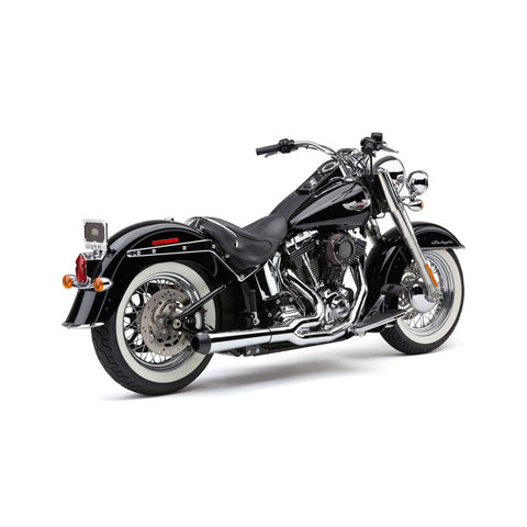 Cobra El Diablo 2-1 eksosanlegg til HD softail 12-17. Svart eller krom.