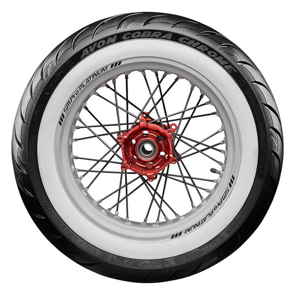 Avon Cobra Chrome bakdekk. 170/80B15 83H White Wall