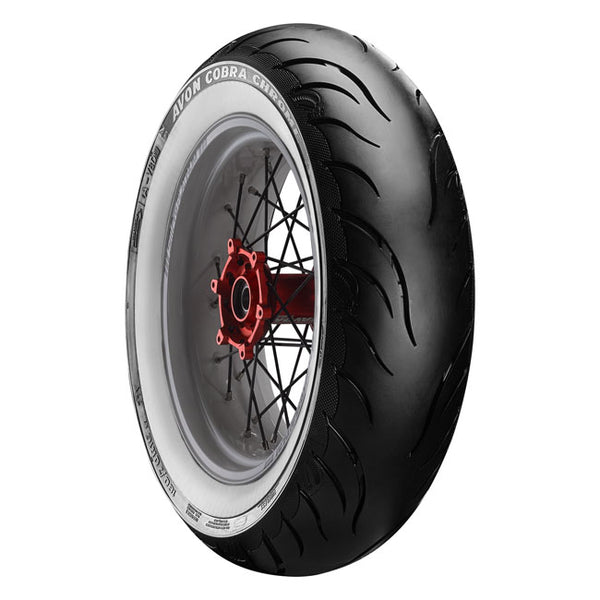 Avon Cobra Chrome bakdekk. 170/80B15 83H White Wall