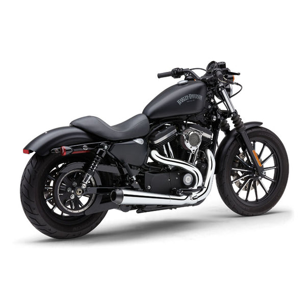 COBRA, EL DIABLO 2-INTO-1 EXHAUST. CHROME. 14-22 HD XL.