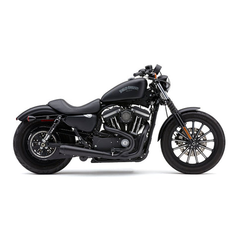 COBRA, EL DIABLO 2-INTO-1 EXHAUST. BLACK. 14-22 HD XL.