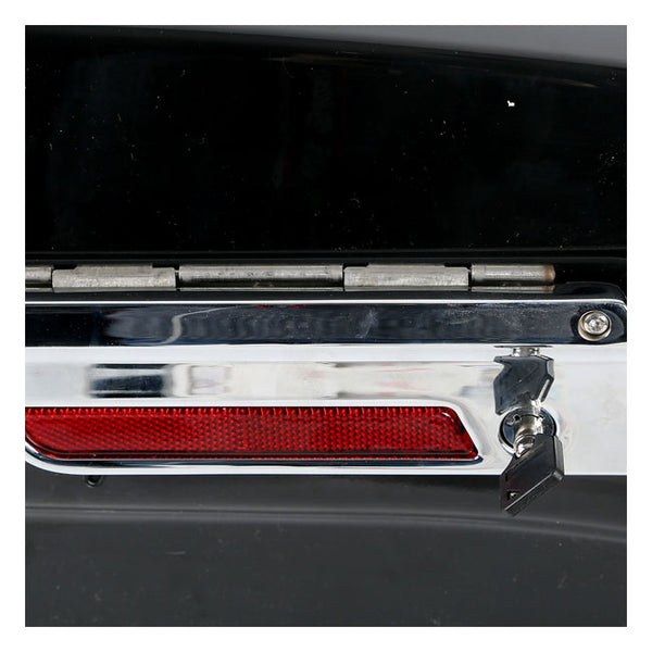 5" DOWN EXTENDED SADDLEBAG SET. BLACK. HD touring. 94-13.
