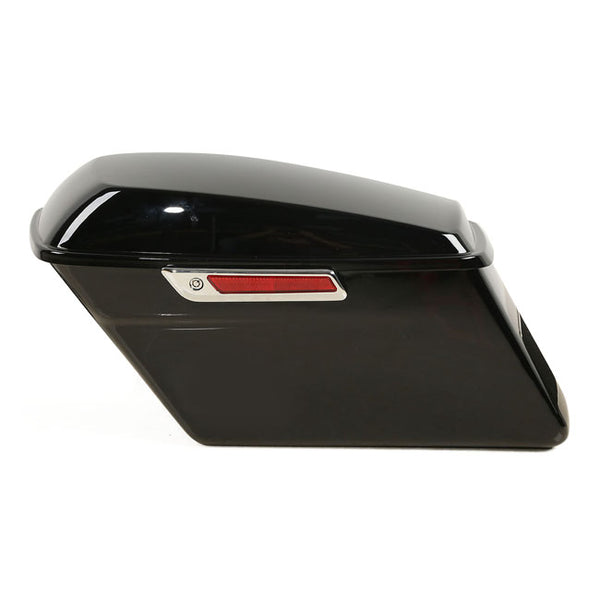 STANDARD SADDLEBAG SET. BLACK. HD touring. 14-23.