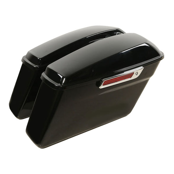 STANDARD SADDLEBAG SET. BLACK. HD touring. 14-23.
