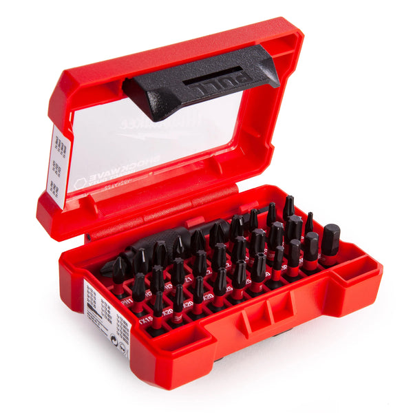 MILWAUKEE SHOCKWAVE IMPACT DUTY BITSSETT MED 32 DELER