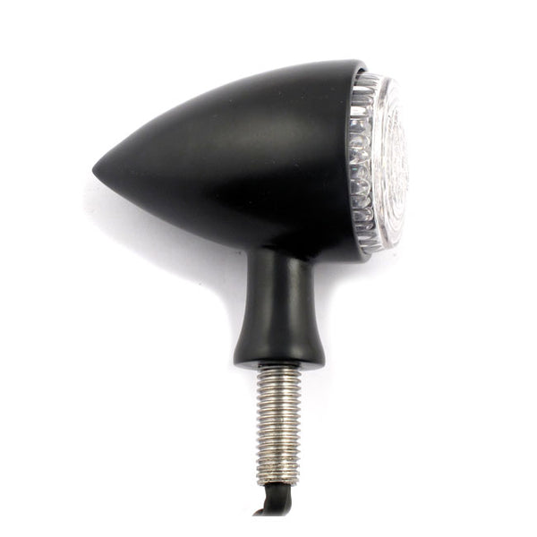 MCS "Colorado" Led baklys/bremselys/blinklys. Matt svart med klart glass