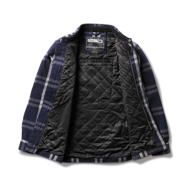 ROLAND SANDS BUELLTON RIDING SHIRT NAVY