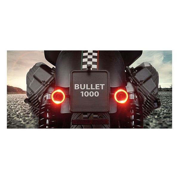 KELLERMANN, BULLET 1000 DF 3-1 TURN SIGNAL/TAILLIGHT COMBO. CHROME.