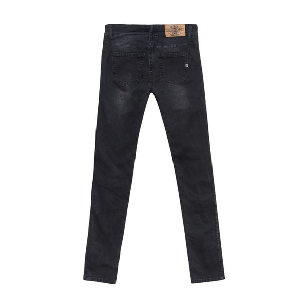 JOHN DOE BETTY HIGH WAIST XTM JEANS DARK BLACK. Damemodell (Høy midje)