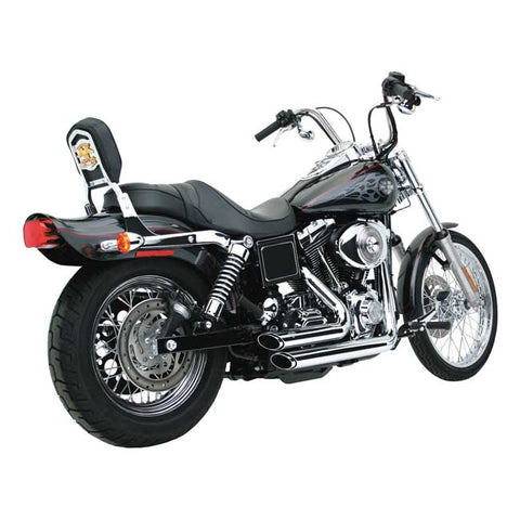 V&H Short shots staggered. HD Dyna 91-05. Krom.