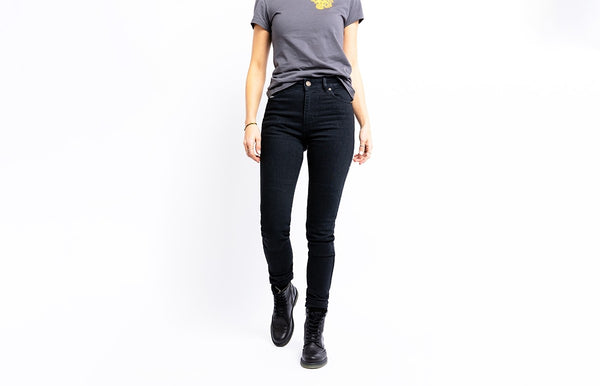 JOHN DOE LUNA HIGH MONO JEANS BLACK USED