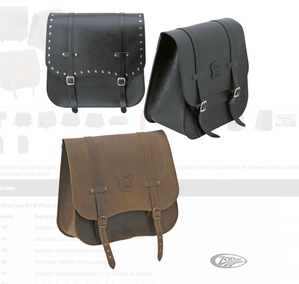 Texas leather sidevesker
