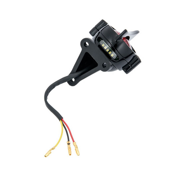 MOTONE, CUDA TAILLIGHT & FENDER MOUNT KIT. BLACK. ECE