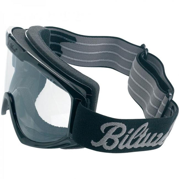 BILTWELL MOTO 2.0 SCRIPT GOGGLES BLACK
