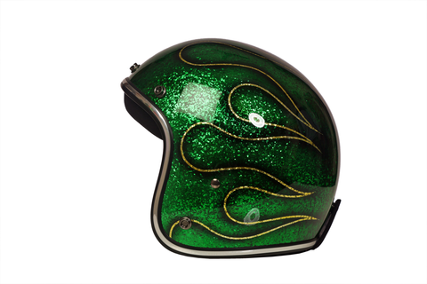 North Virus Superflake Green Flames