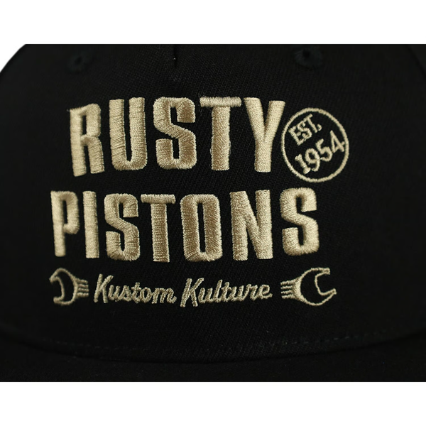 Rusty Pistons Vernon cap black