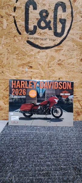 Harley-Davidson Motorcycles Calendar. 2026.
