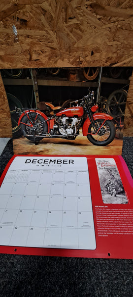 Harley-Davidson Motorcycles Calendar. 2026.