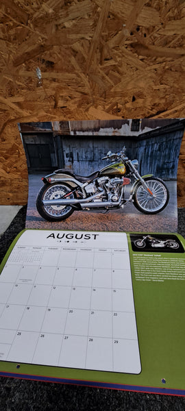 Harley-Davidson Motorcycles Calendar. 2026.