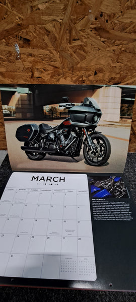Harley-Davidson Motorcycles Calendar. 2026.