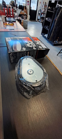 K&N, replacement air filter element. HD Dyna 08-17.