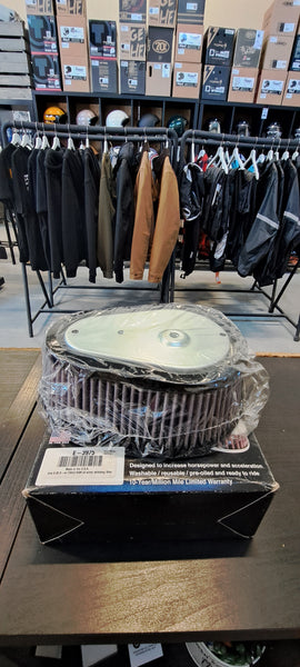 K&N, replacement air filter element. HD Dyna 08-17.