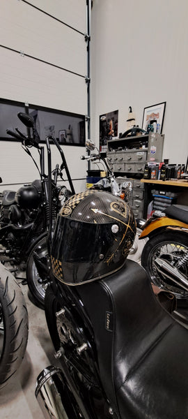 PREMIER. Trophy Carbon Helmet.