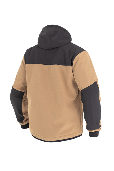 JOHN DOE HETTEJAKKE. XTM Hoodie V3 Softshell Rip Stop Desert/Black.