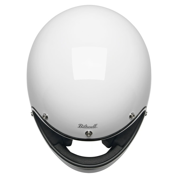 BILTWELL GRINGO HELMET GLOSS WHITE