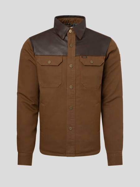 ROKKER BOZEMAN RIDER SHIRT. BROWN OR BLACK.