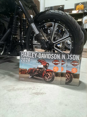 Harley-Davidson Motorcycles Calendar. 2024.