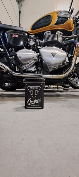 Kaffeboks. Harley Davidson - Triumph