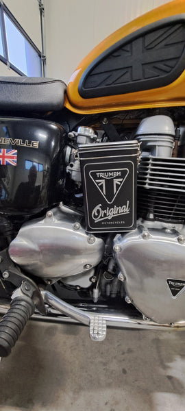 Kaffeboks. Harley Davidson - Triumph