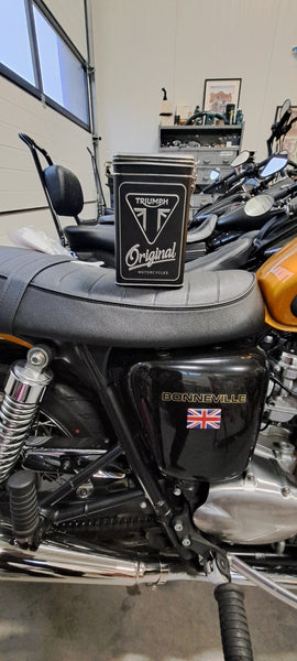 Kaffeboks. Harley Davidson - Triumph