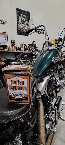 Kaffeboks. Harley Davidson - Triumph