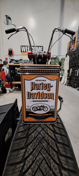 Kaffeboks. Harley Davidson - Triumph
